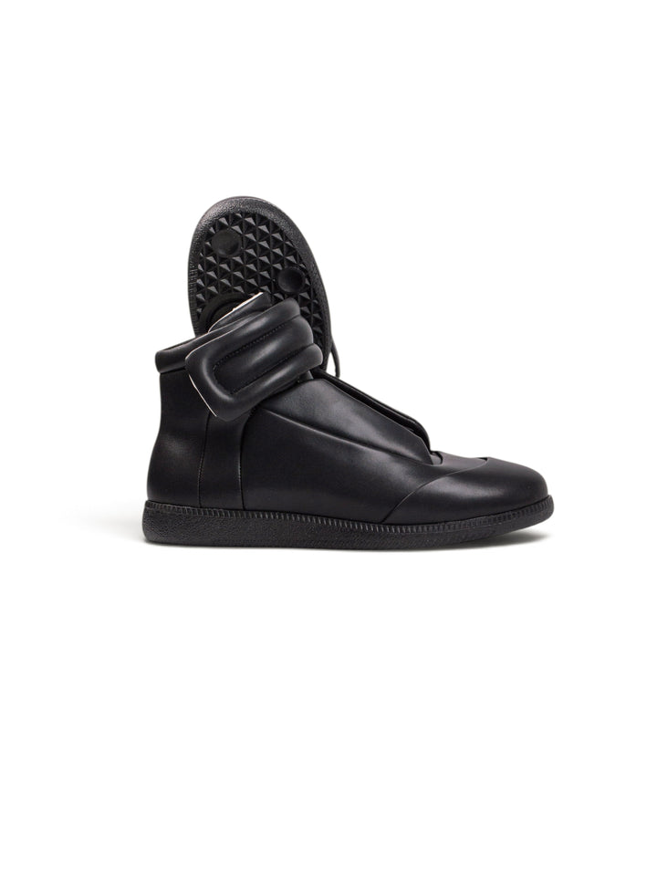 MM Black High-Top Sneakers