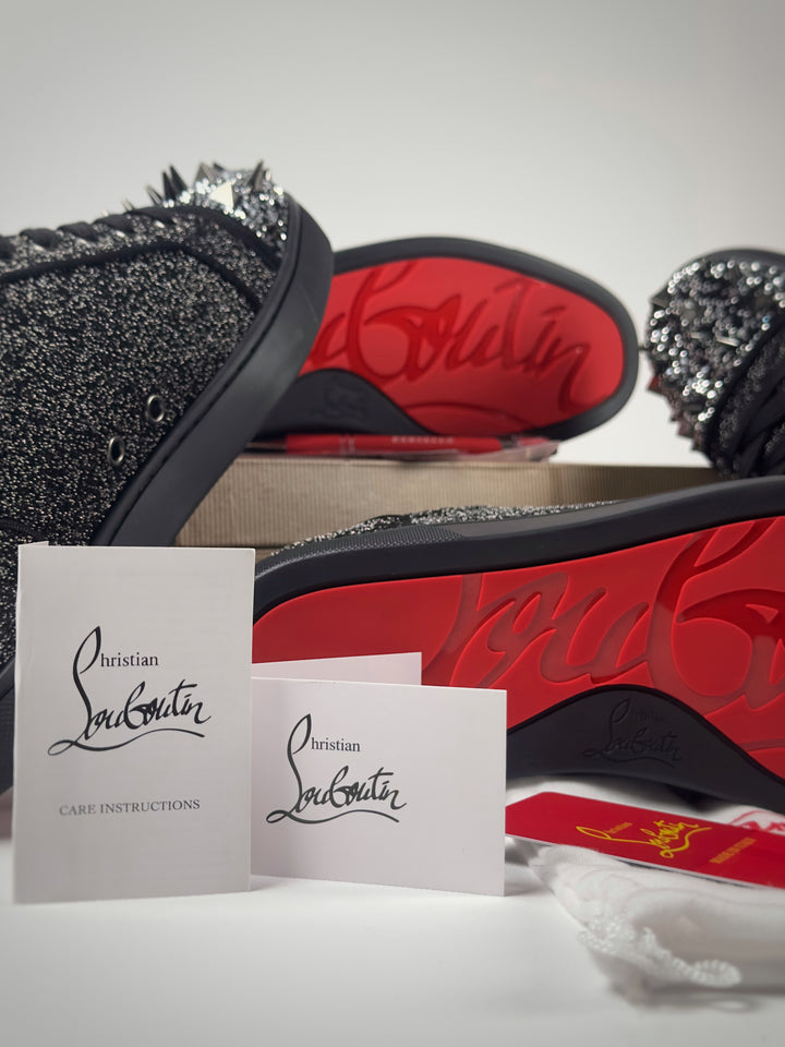 Loubs Sneaker Sparkly Spikes