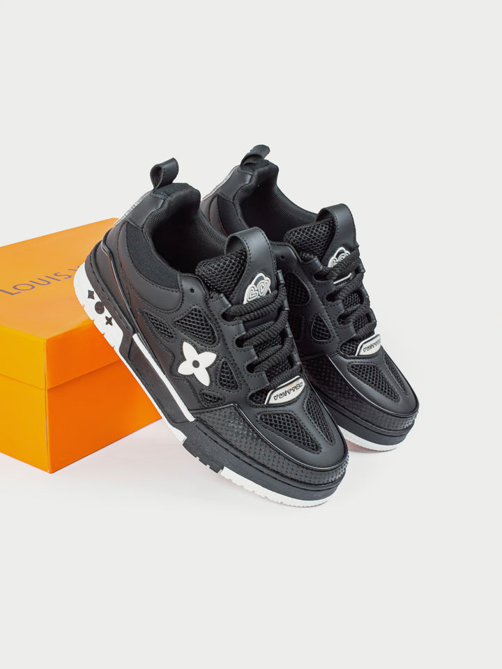 LV Skate Sneaker Black / White