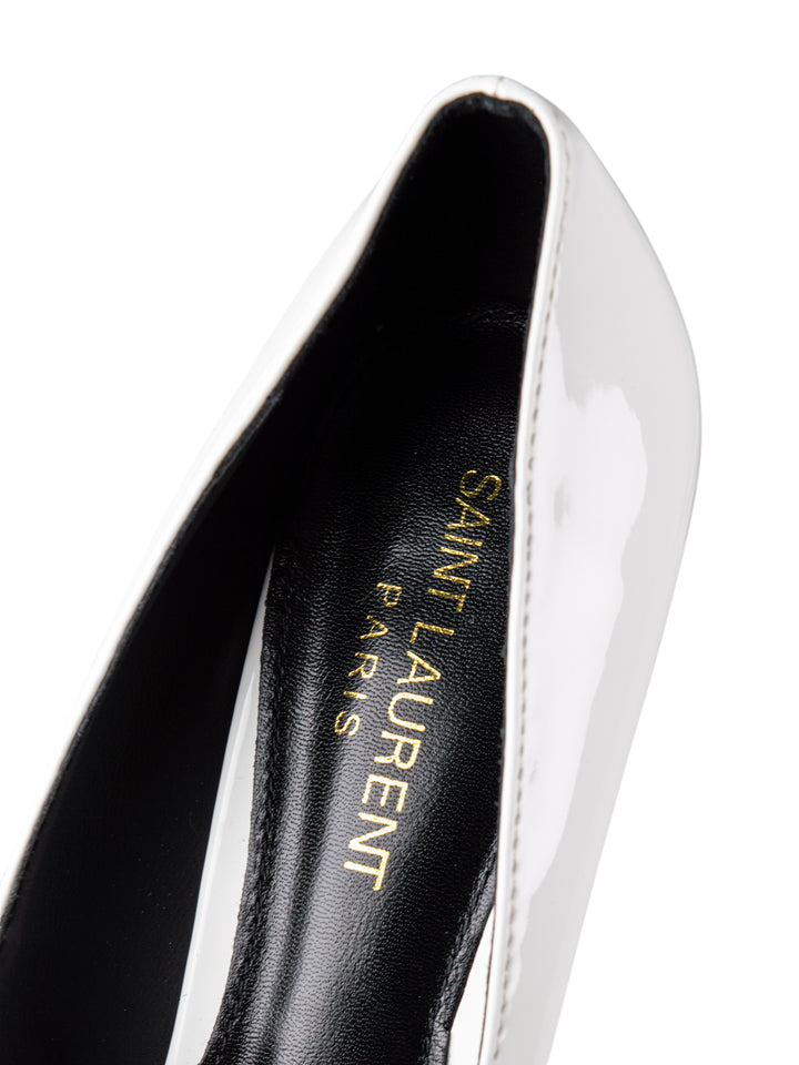 YSL High-Heels White Closed