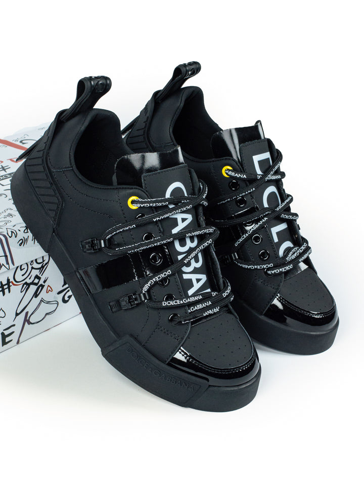 D&G Black Sneakers