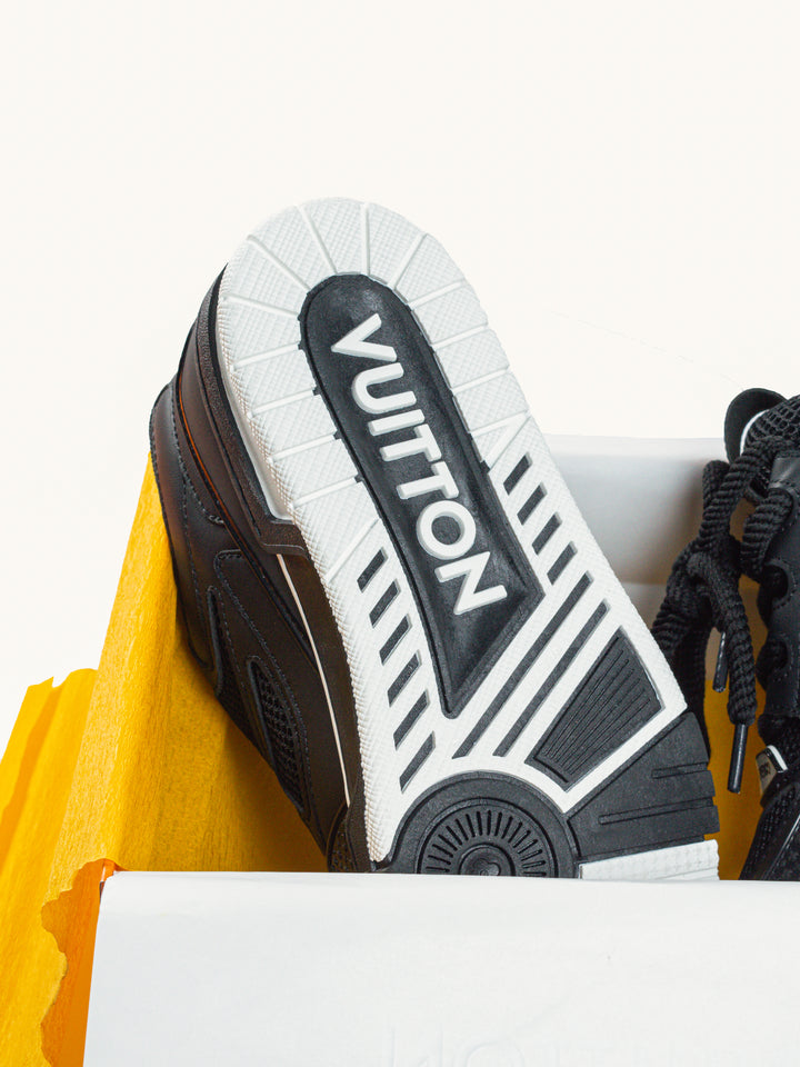 LV Skate Sneaker Black / White