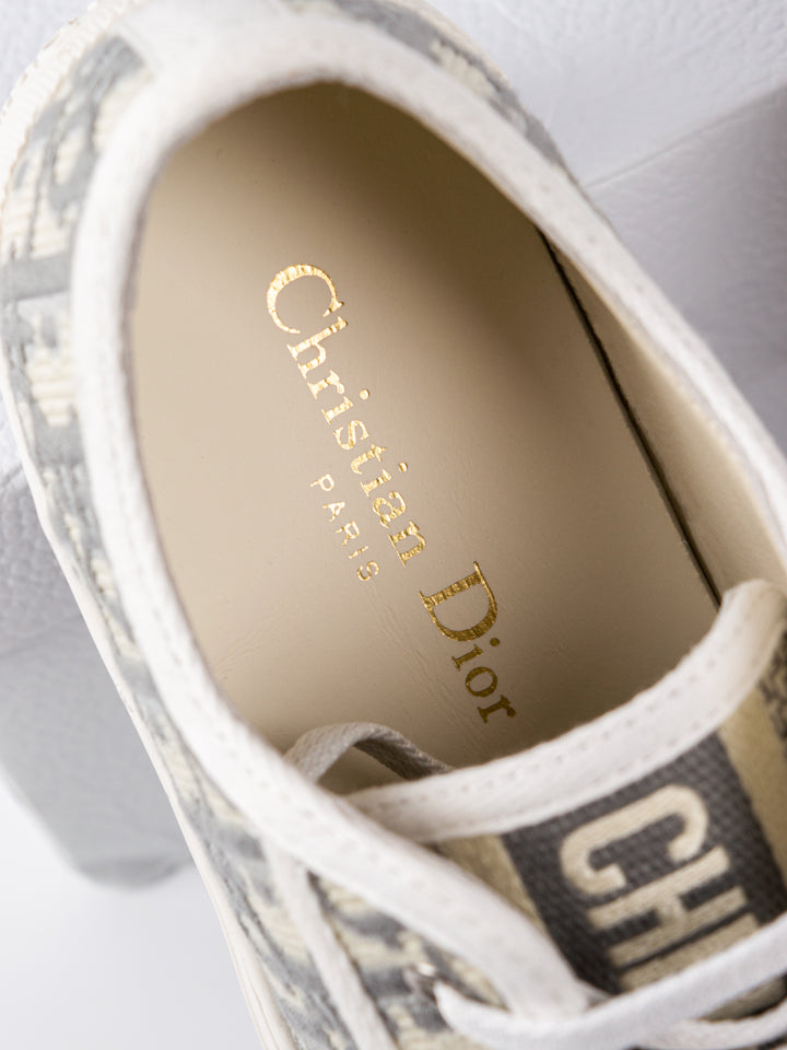 CD White Low-Top Sneaker