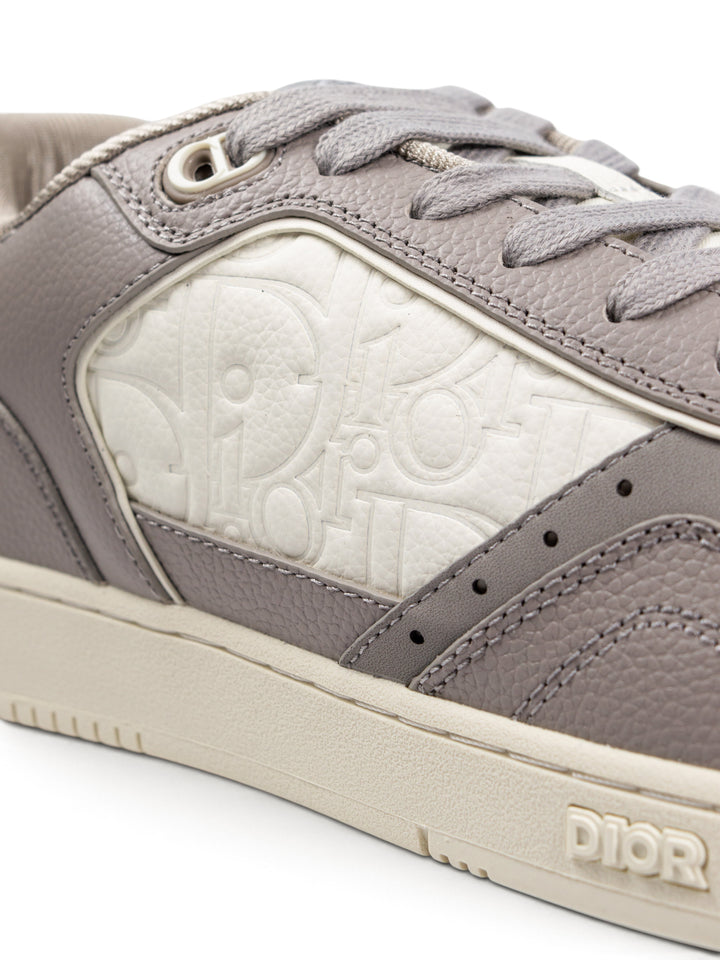 CD B27 Low-Top Cream Grained Calfskin Sneakers
