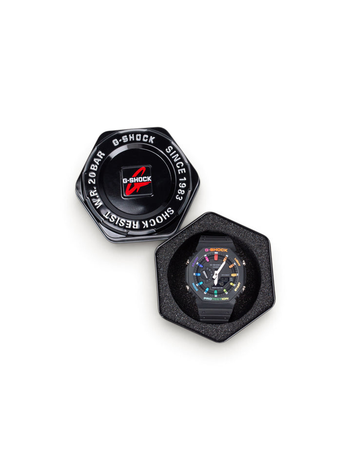 Men's watch GS GA-2100-7AER Rainbow