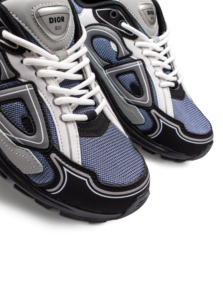 CD B30 Blue/White/Black Sneakers (Reflective)