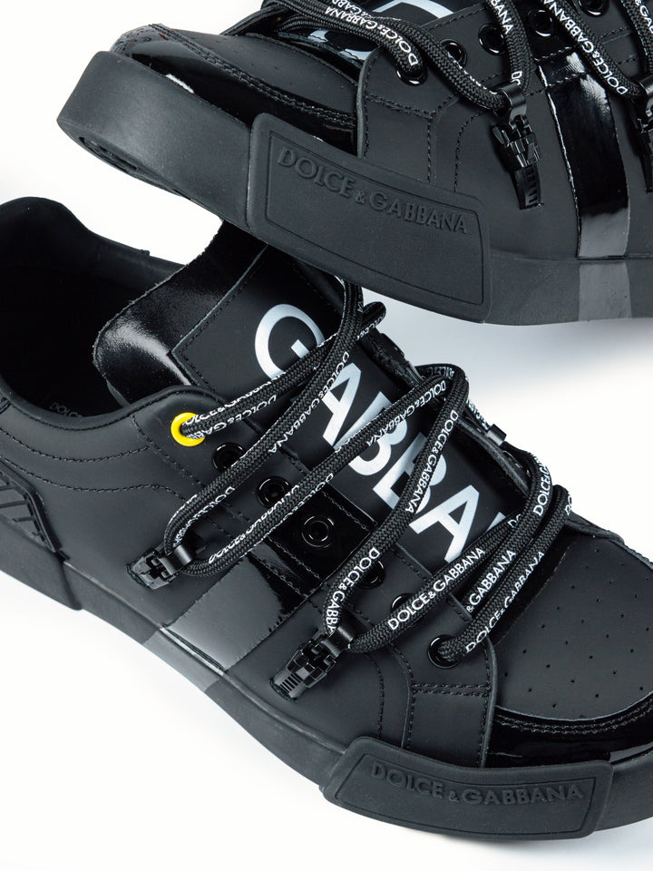 D&G Black Sneakers