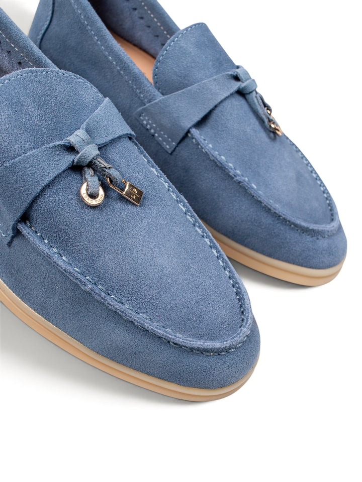 LP Loafers Denim Blue Velour