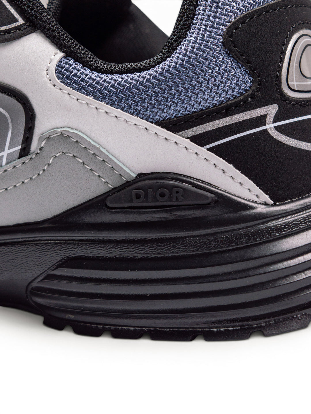 CD B30 Blue/White/Black Sneakers (Reflective)