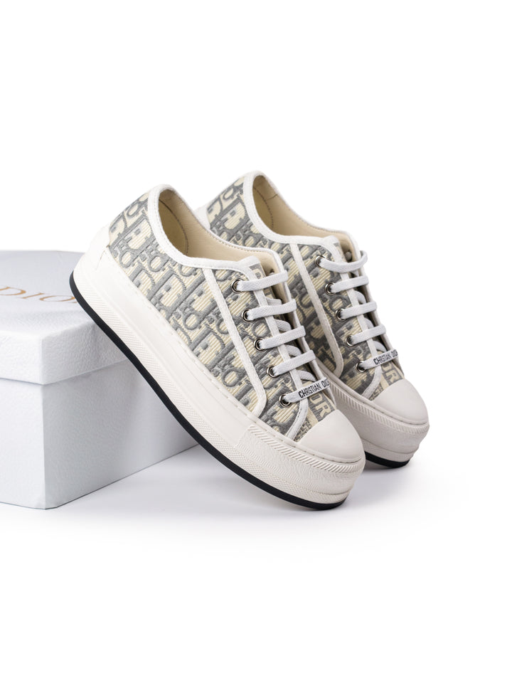 CD White Low-Top Sneaker