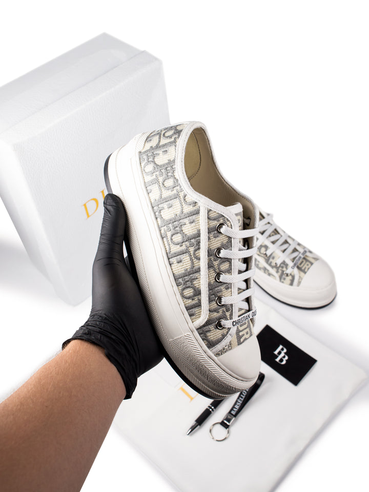CD White Low-Top Sneaker
