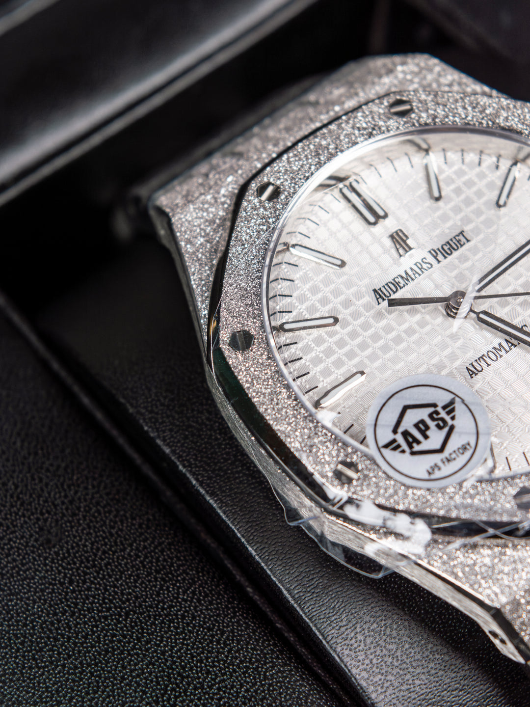A5 AP Men's Royal Oak 41mm – Silver Dial / Fully Iced-Out