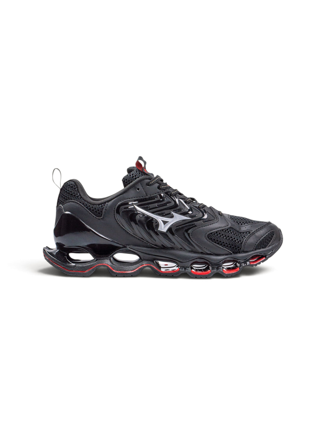 MZN Black / Red Sneakers