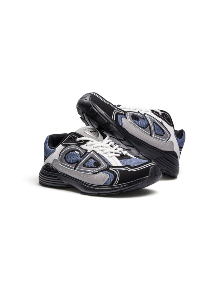 CD B30 Blue/White/Black Sneakers (Reflective)