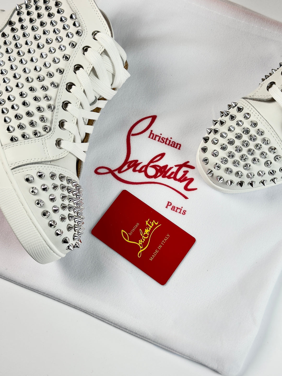 Loubs High-Top White