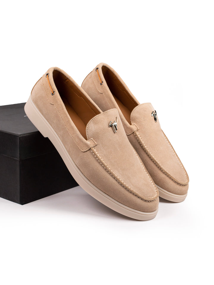 ZNTI Loafers Beige Flat