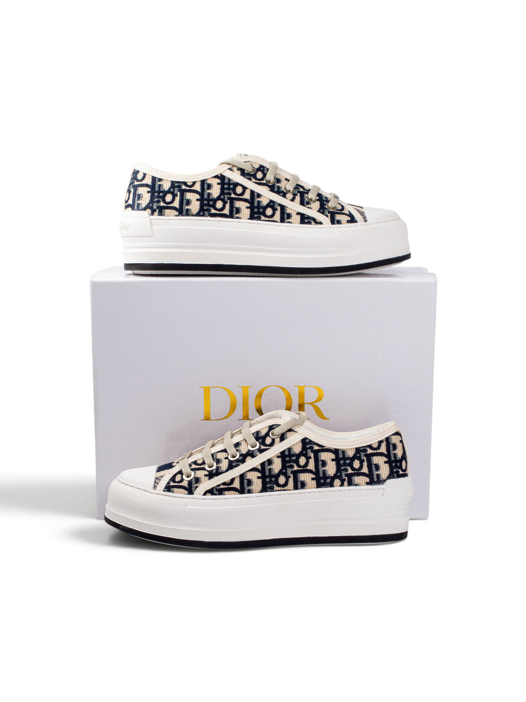 CD Dark Pattern Low-Top Sneakers