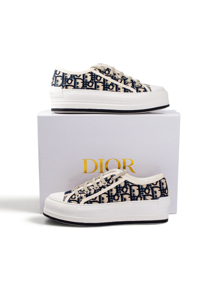 CD Dark Pattern Low-Top Sneakers
