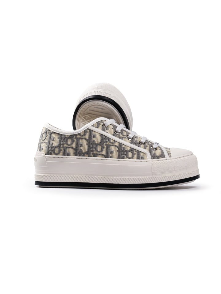 CD White Low-Top Sneaker