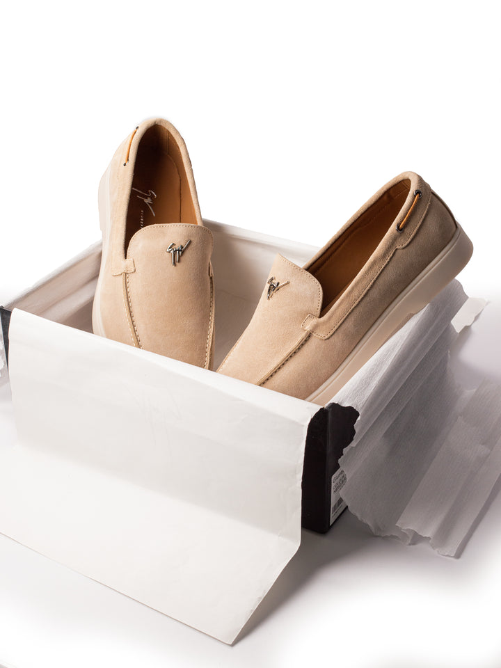 ZNTI Loafers Beige Flat