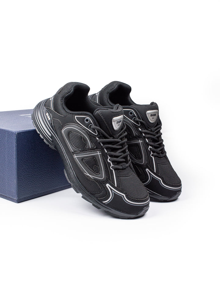 CD B30 Triple Black Sneakers (Reflective)