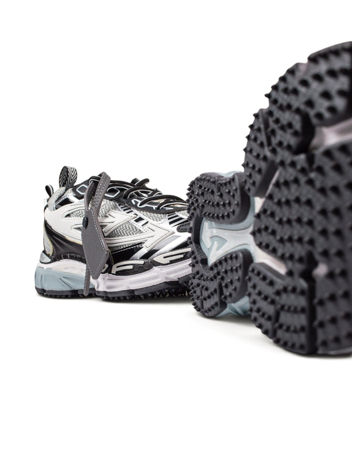 OW Be right Back Sneakers White / Black / Light Blue