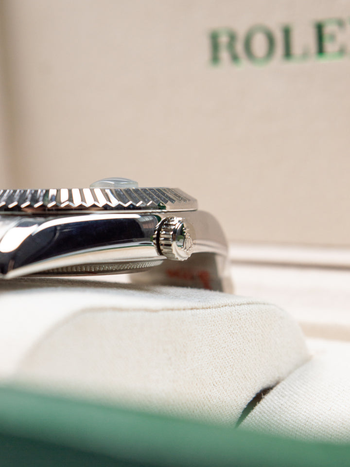 A3 RLX Men's Datejust 41 – Blue Diamond Dial / Fluted Bezel