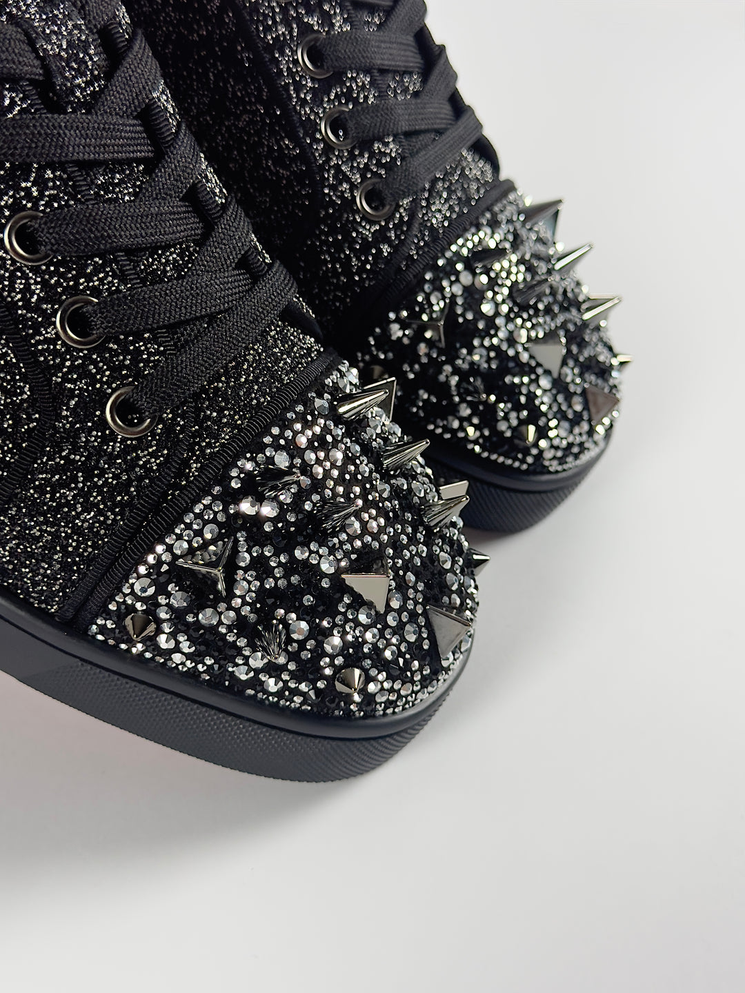 Loubs Sneaker Sparkly Spikes