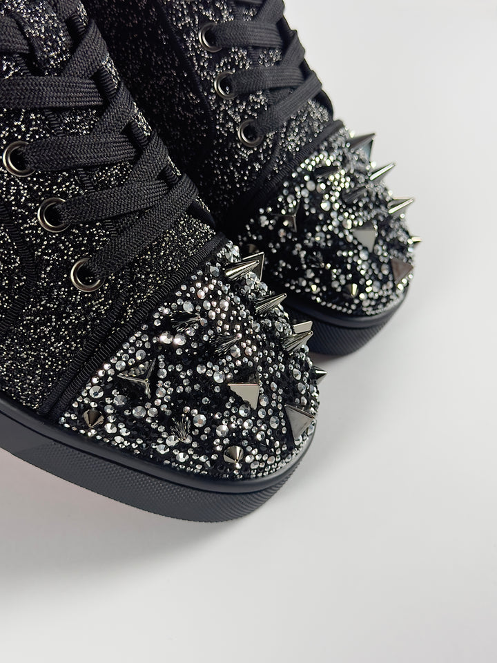 Loubs Sneaker Sparkly Spikes