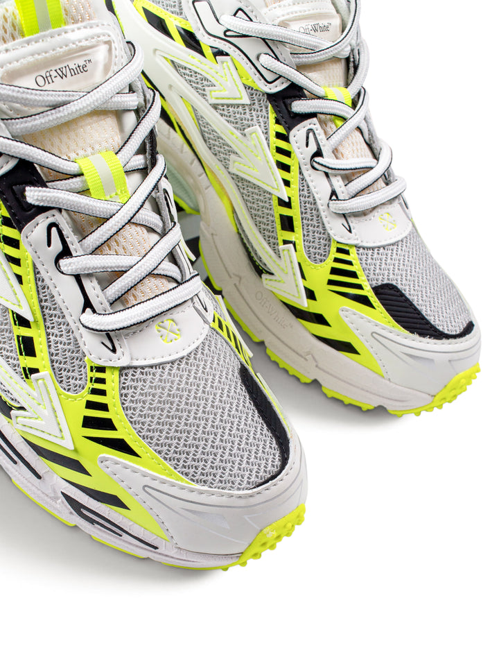 OW Be Right Back Sneakers White / Hex Green