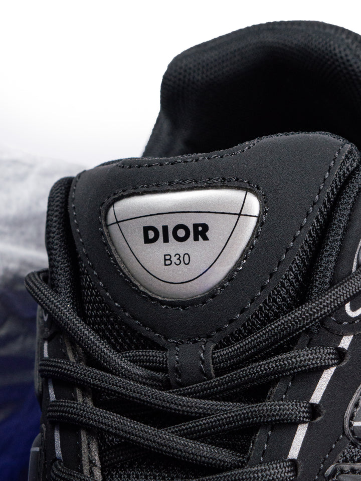 CD B30 Triple Black Sneakers (Reflective)