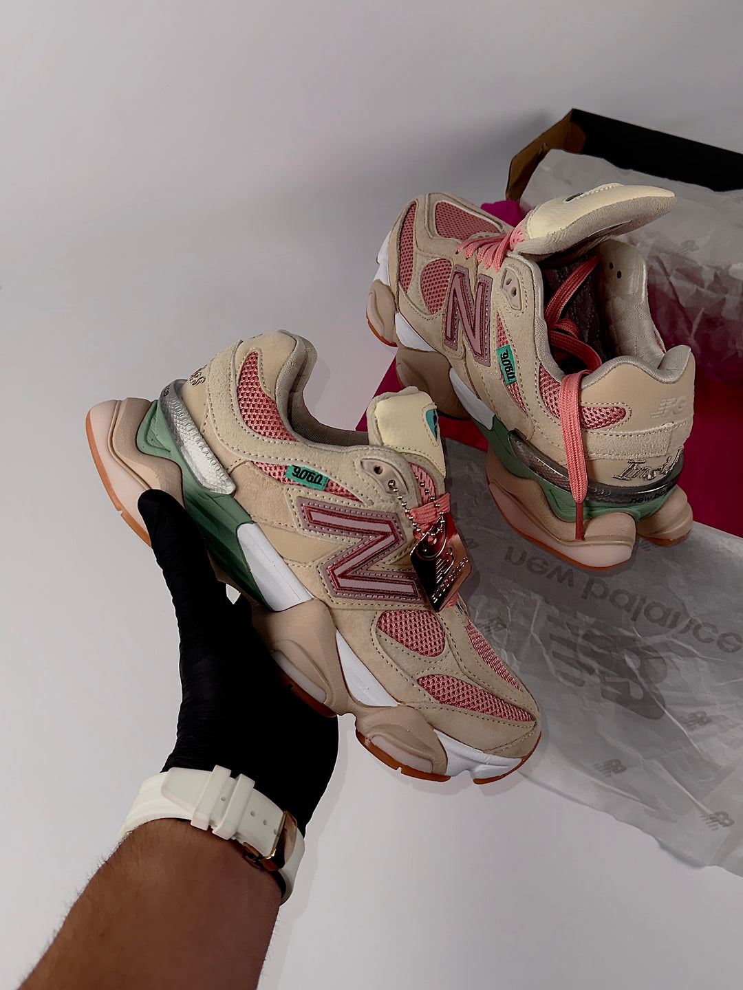 NB Colaboration Pink / Green / Beige