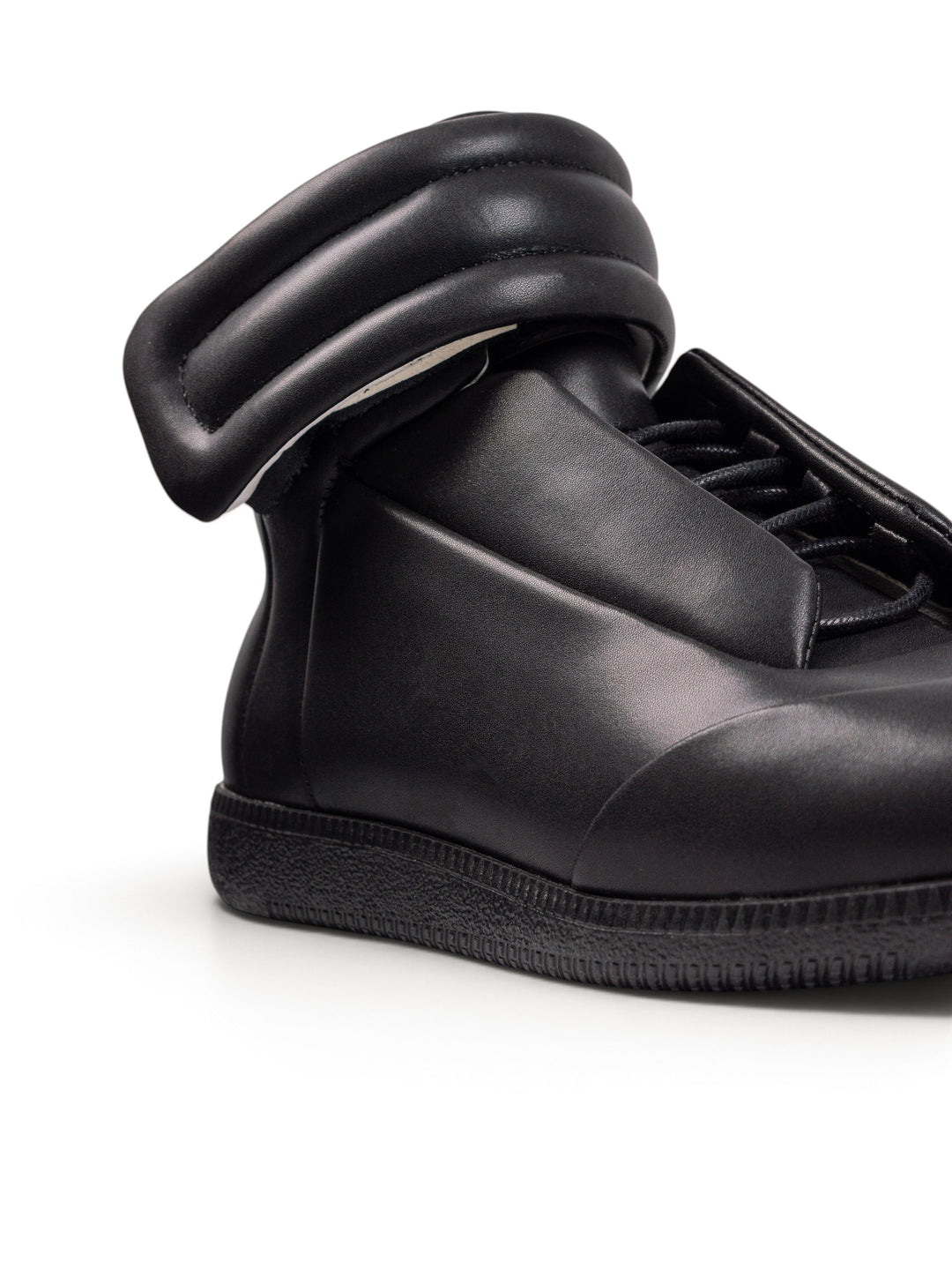 MM Black High-Top Sneakers