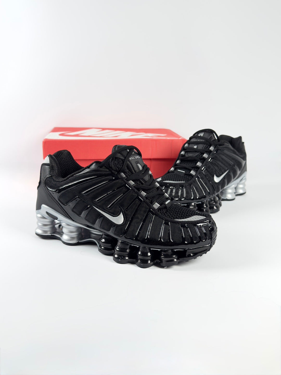 Nike Shox Black/Silver