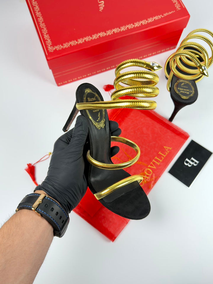 RC Heels Black / Golden