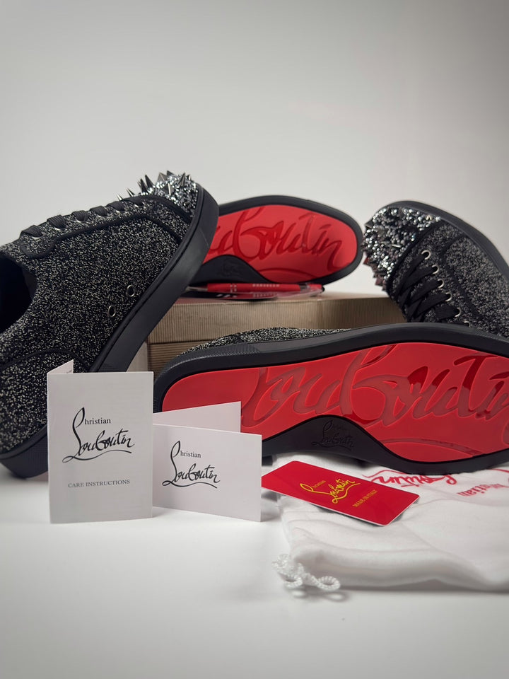 Loubs Sneaker Sparkly Spikes