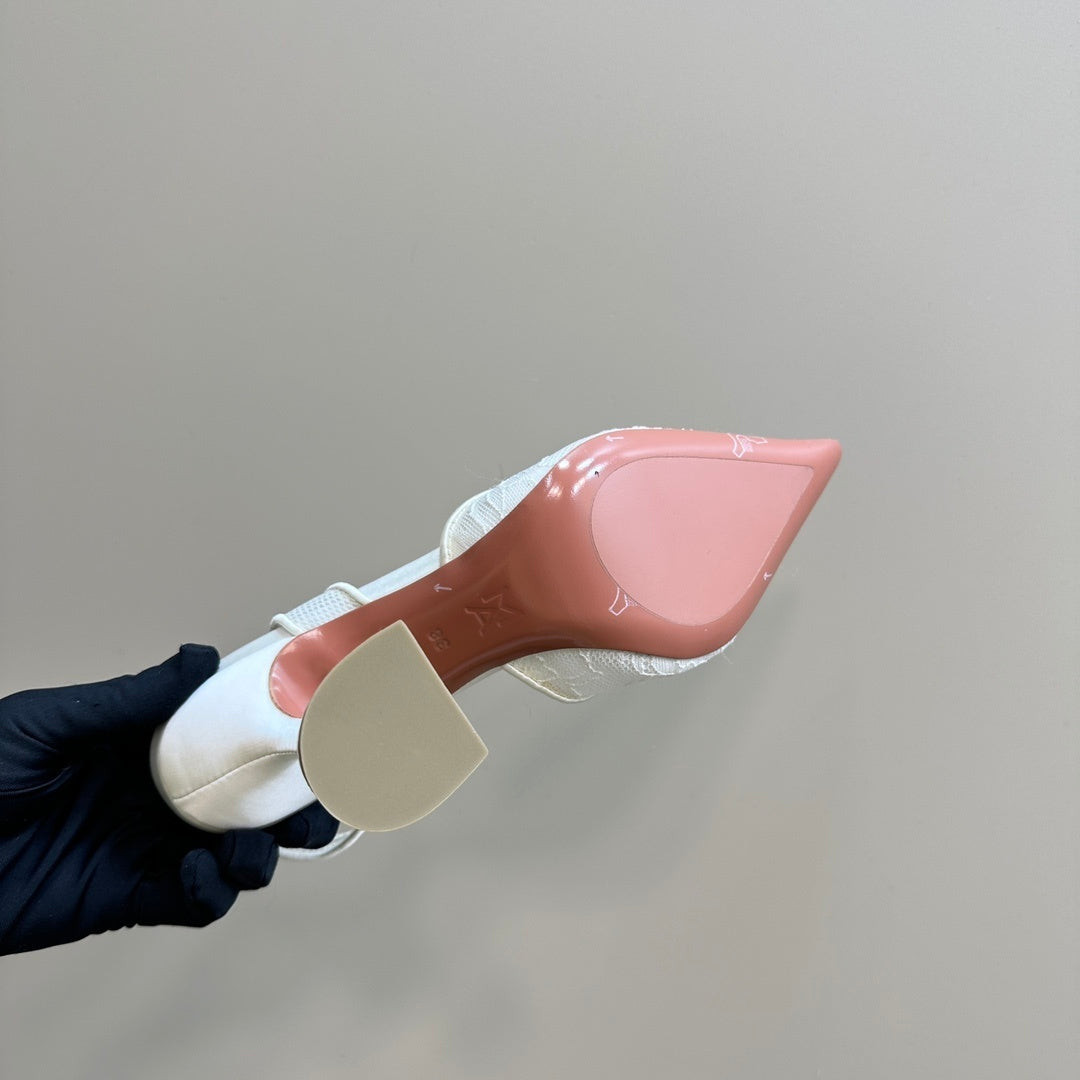 Amina Muad Heels White