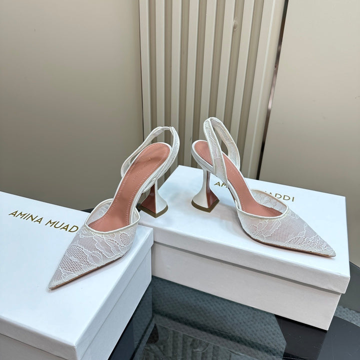 Amina Muad Heels White
