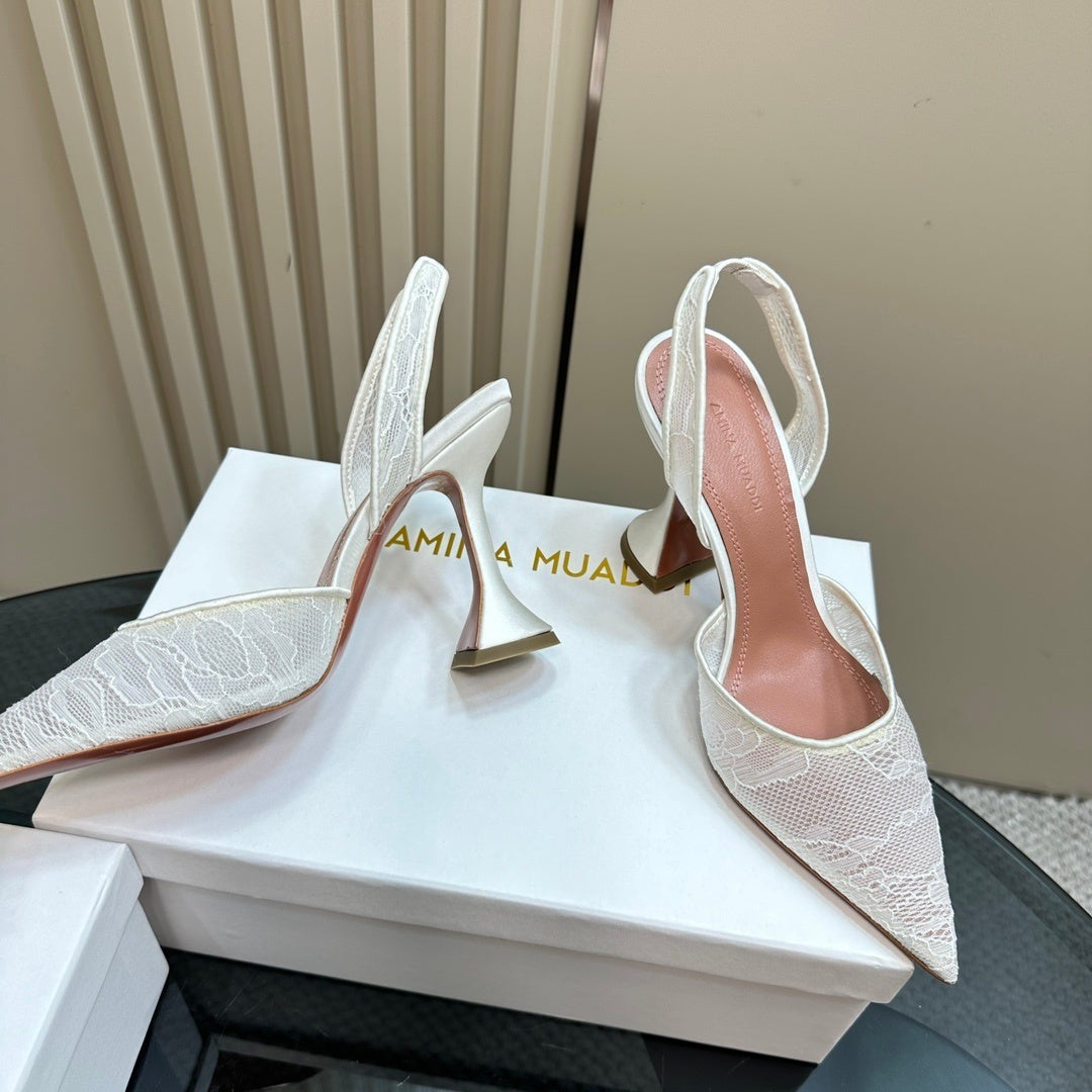 Amina Muad Heels White
