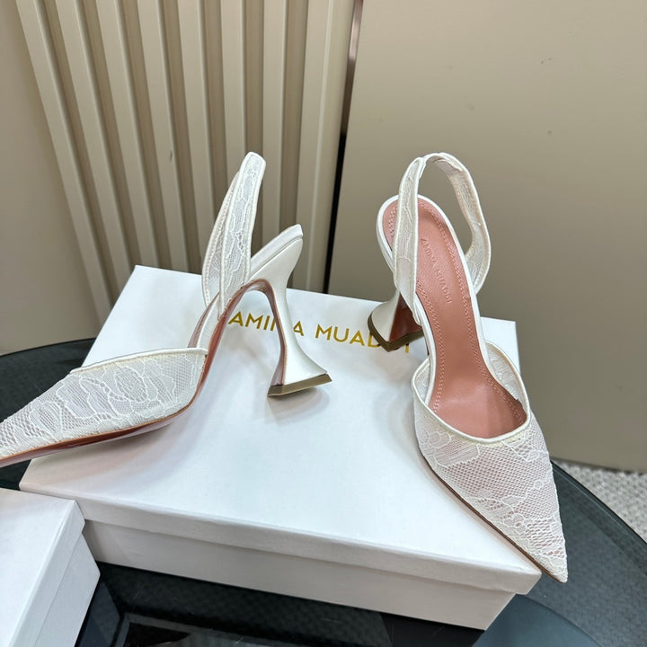Amina Muad Heels White