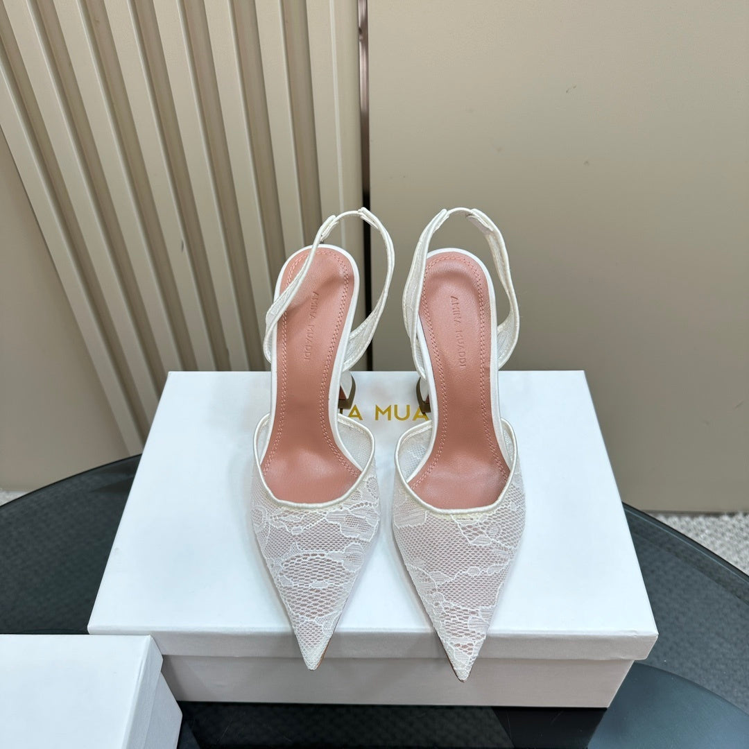 Amina Muad Heels White
