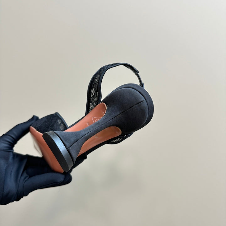 Amina Heels Black