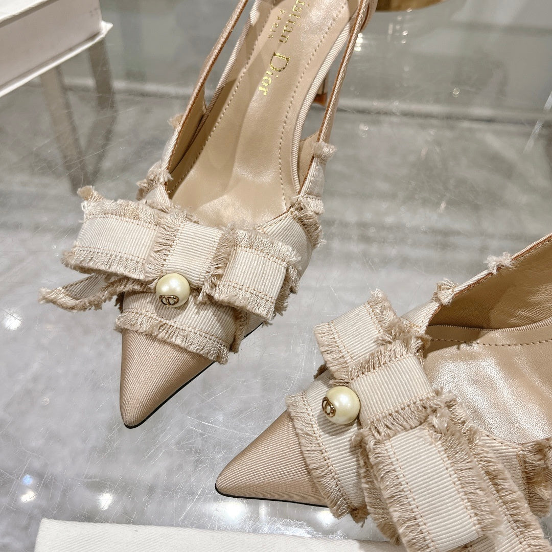 Dior Heels Creamy