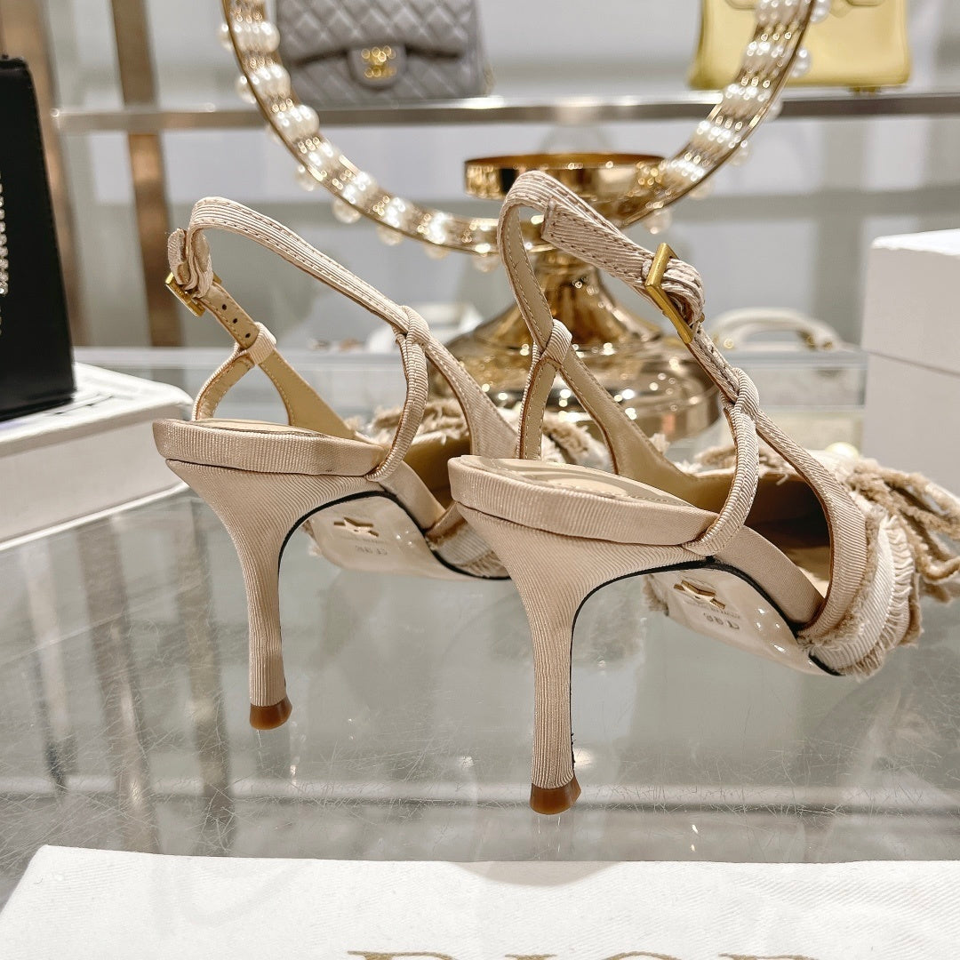 Dior Heels Creamy