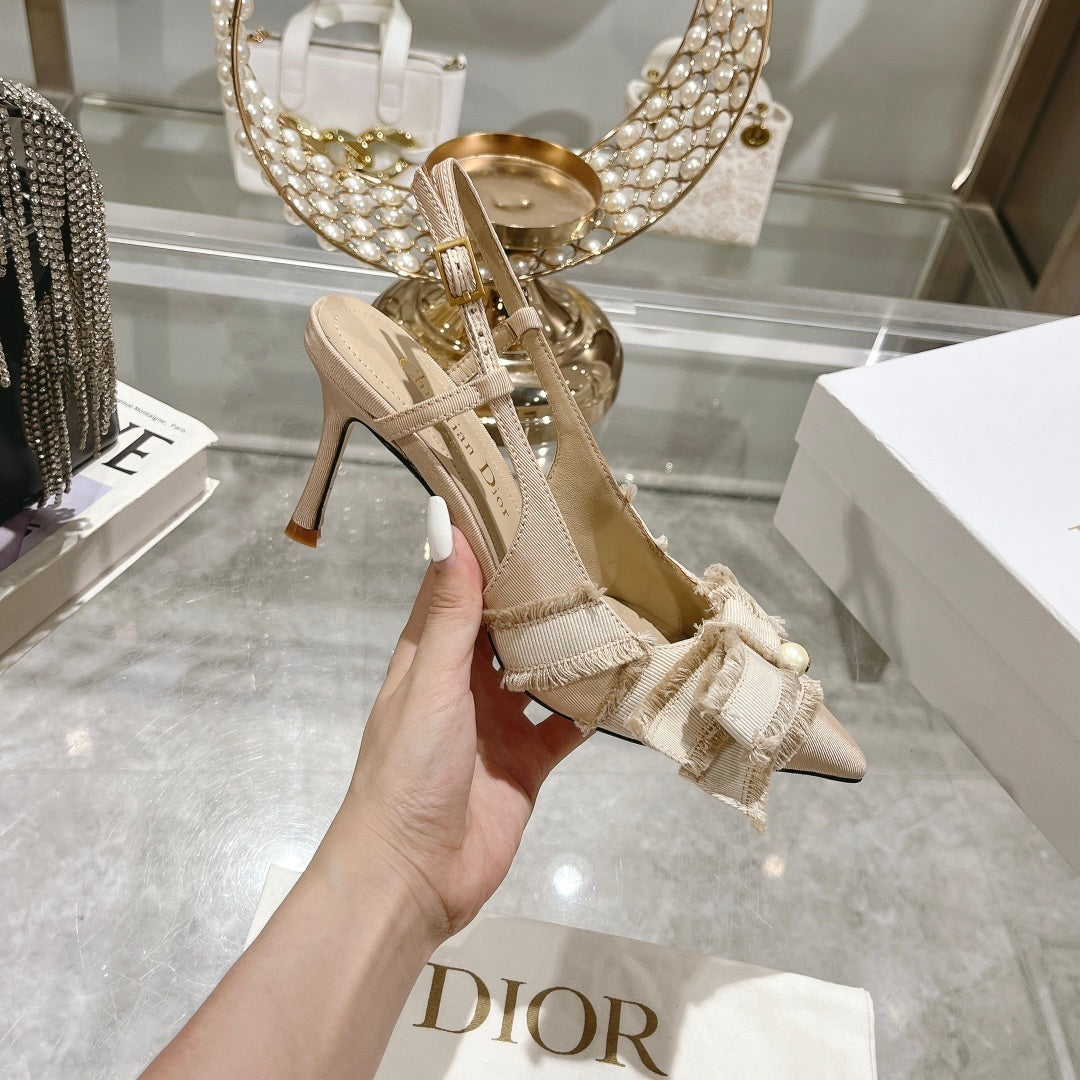 Dior Heels Creamy