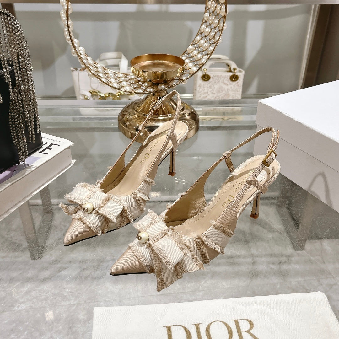 Dior Heels Creamy