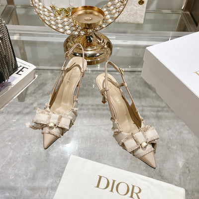 Dior Heels Creamy