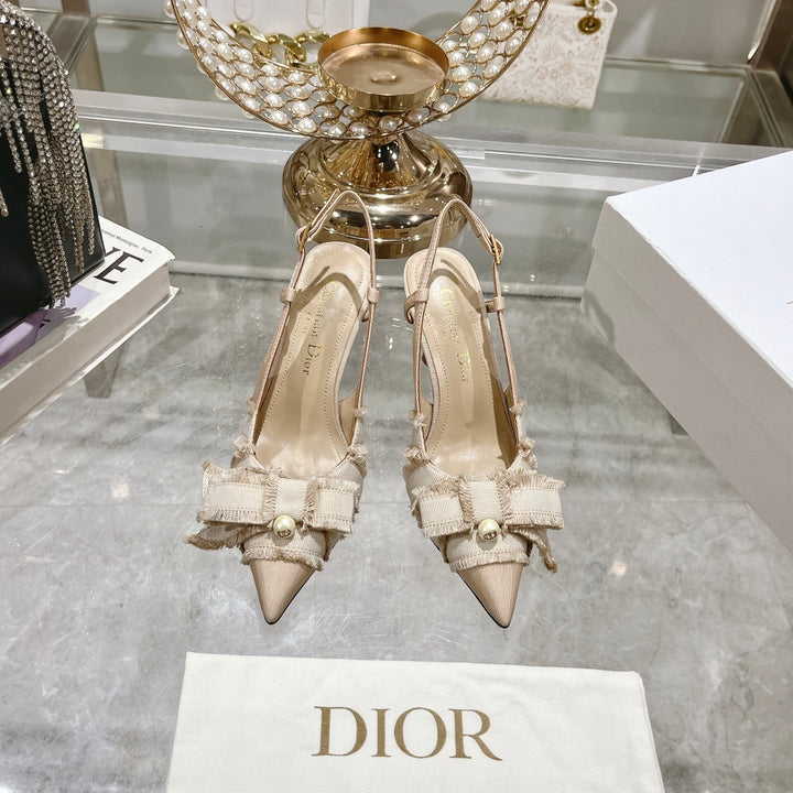Dior Heels Creamy