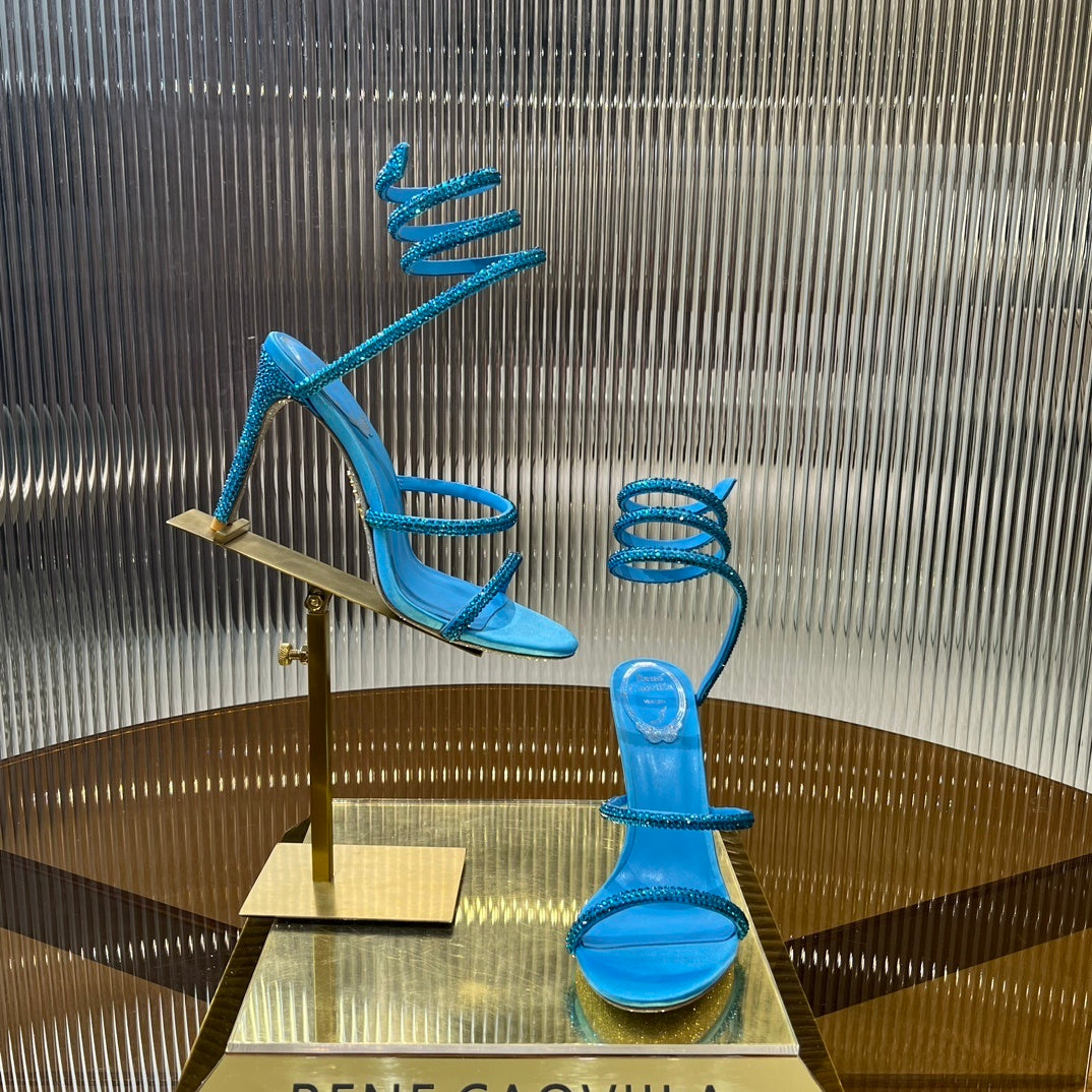Rene Caovilla Blue