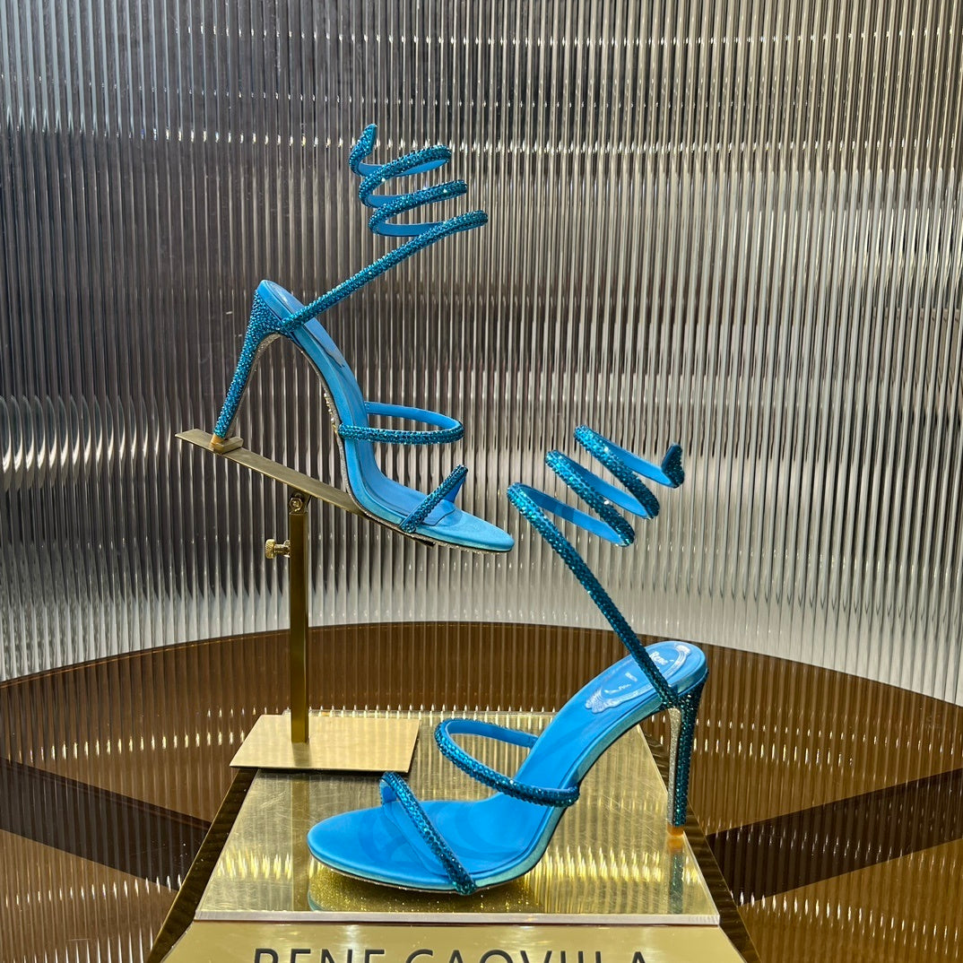 Rene Caovilla Blue